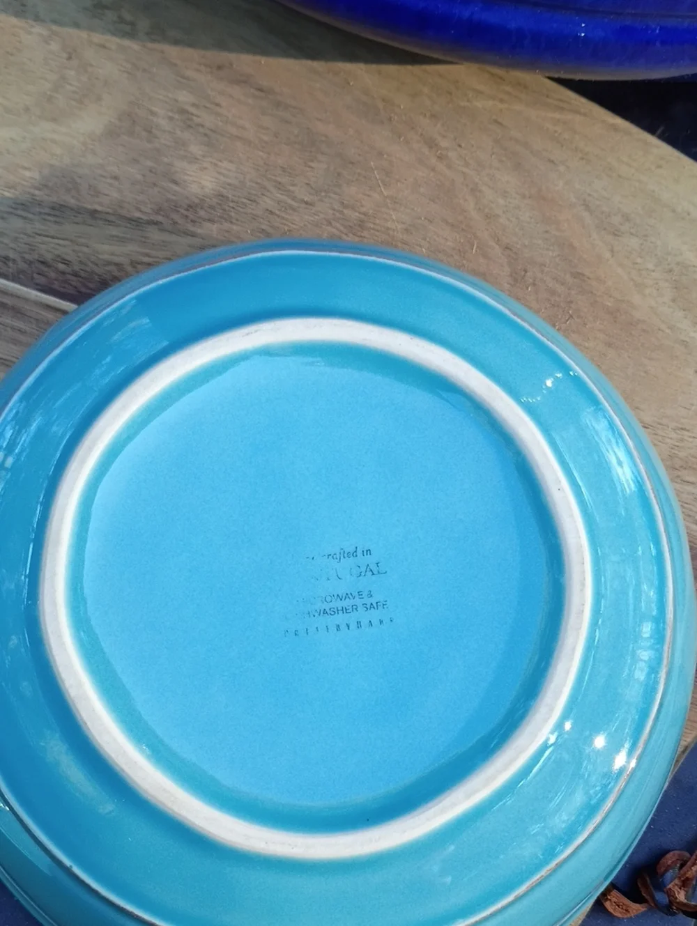 PB Turquoise Cambria Soup Bowl